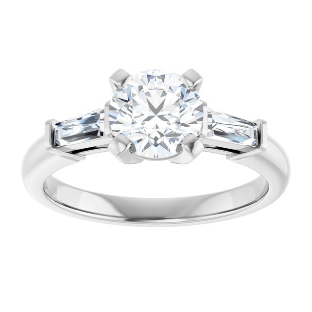 Three-Stone Engagement Ring