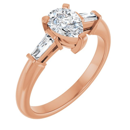 Three-Stone Engagement Ring