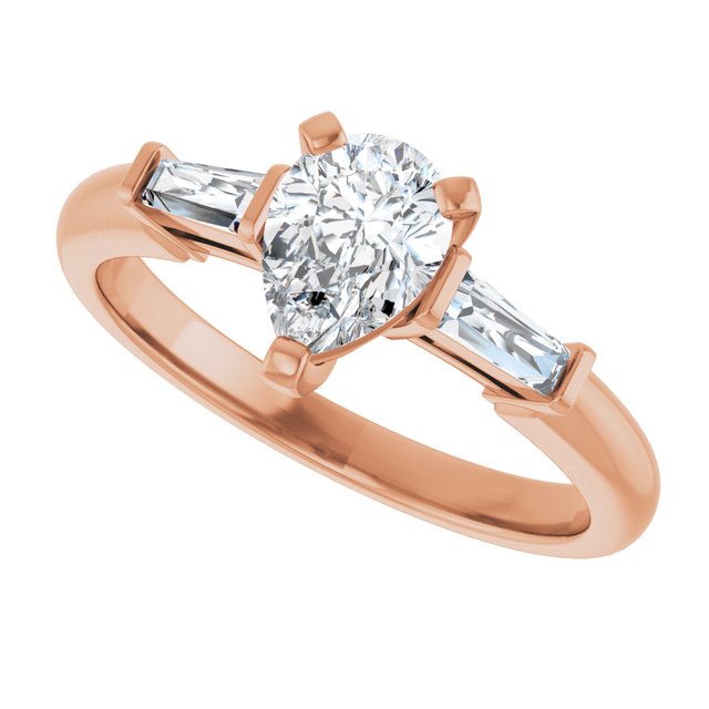 Three-Stone Engagement Ring