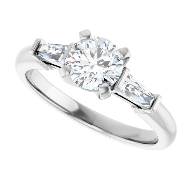Three-Stone Engagement Ring