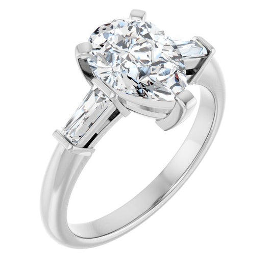 Three-Stone Engagement Ring