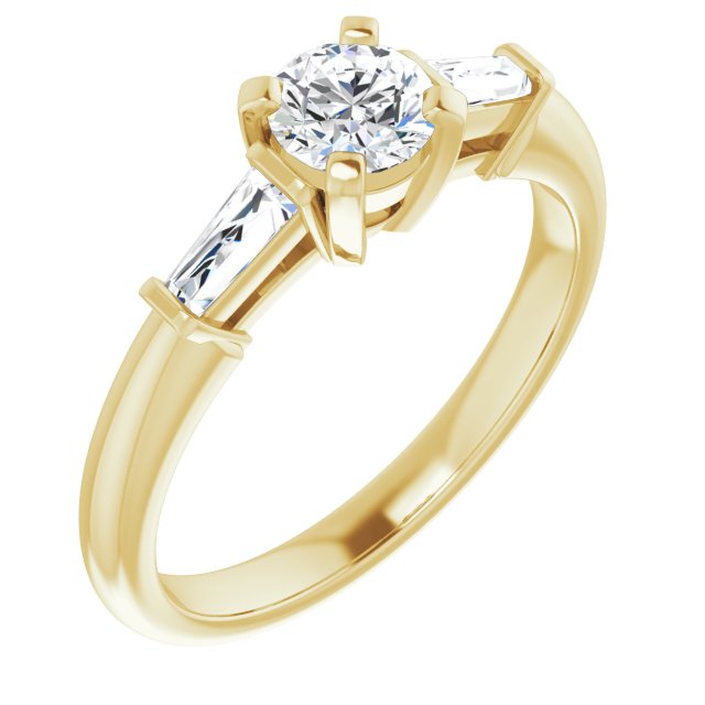 Three-Stone Engagement Ring