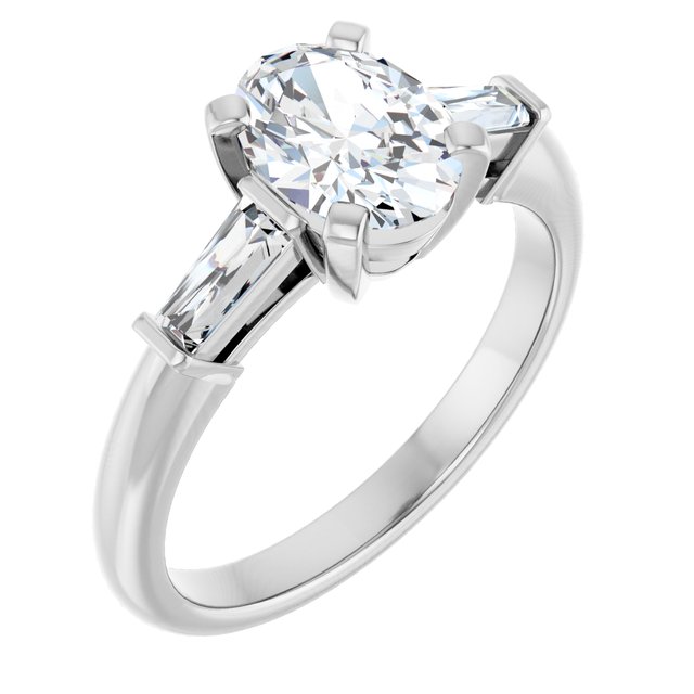 Three-Stone Engagement Ring