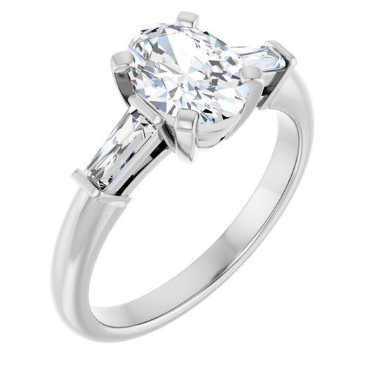 Three-Stone Engagement Ring