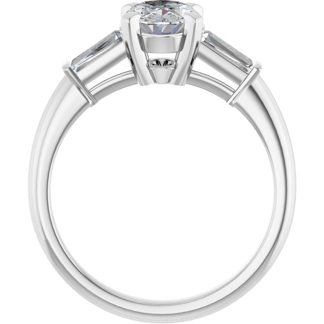 Three-Stone Engagement Ring
