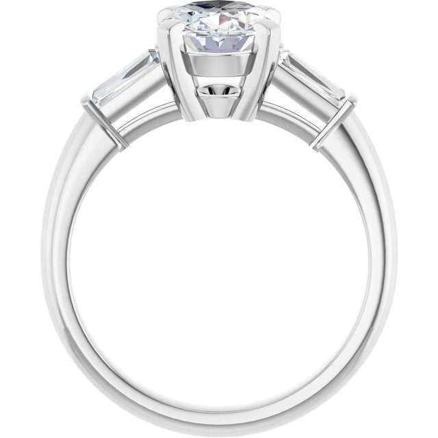 Three-Stone Engagement Ring