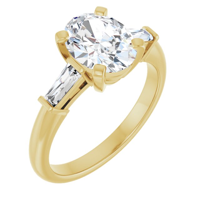 Three-Stone Engagement Ring