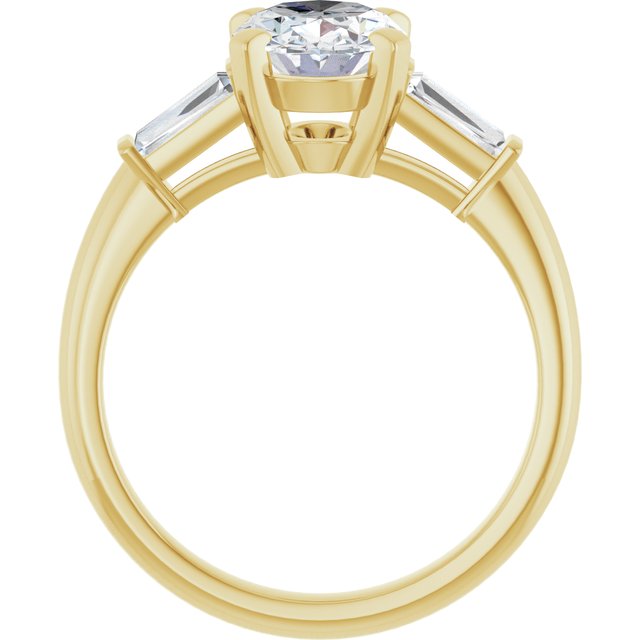 Three-Stone Engagement Ring