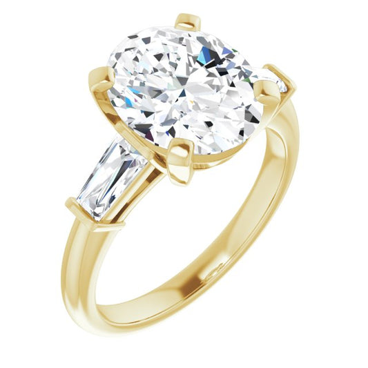 Three-Stone Engagement Ring