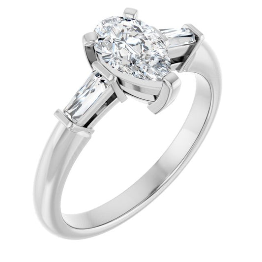 Three-Stone Engagement Ring