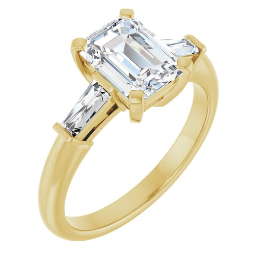 Three-Stone Engagement Ring