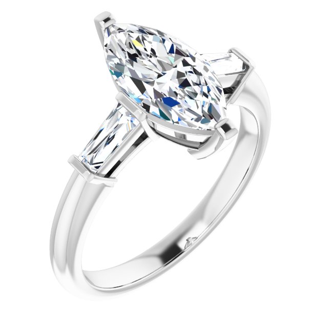 Three-Stone Engagement Ring