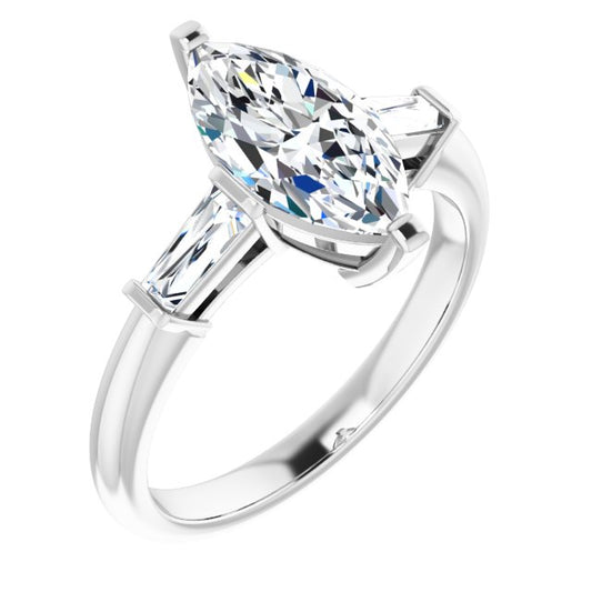 Three-Stone Engagement Ring
