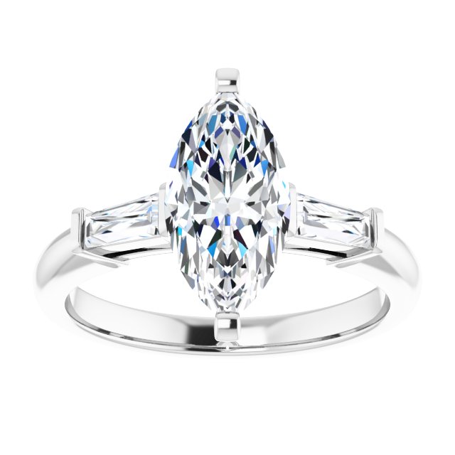 Three-Stone Engagement Ring