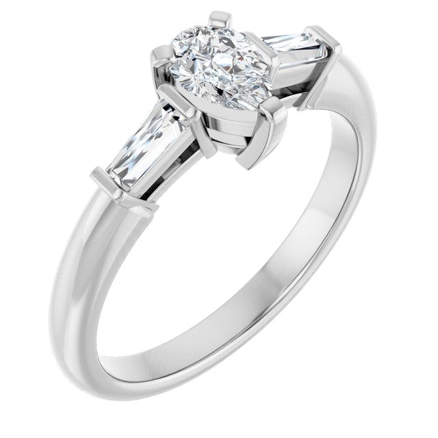 Three-Stone Engagement Ring