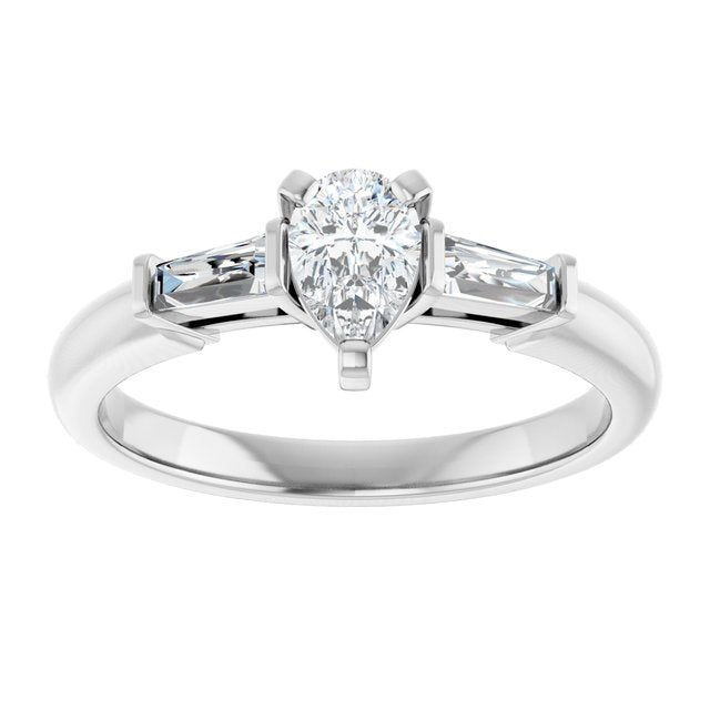 Three-Stone Engagement Ring
