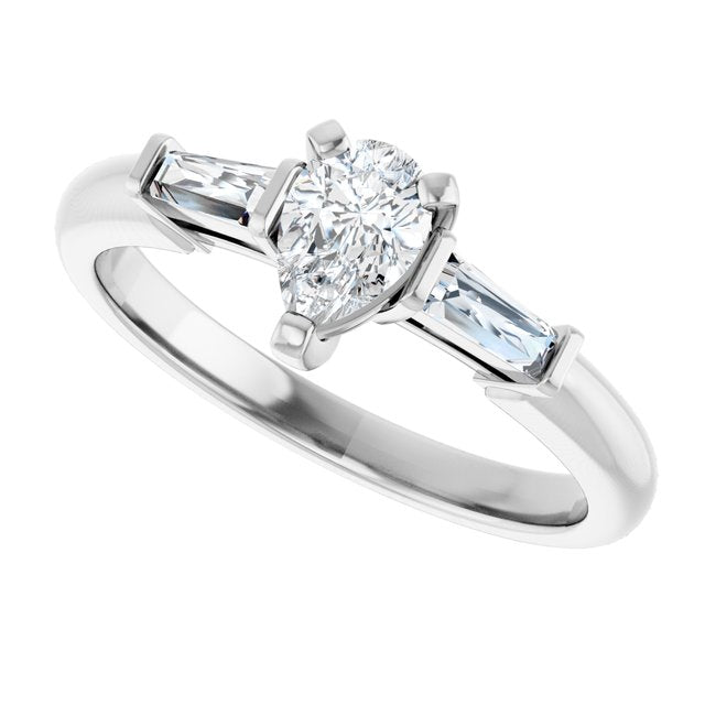 Three-Stone Engagement Ring