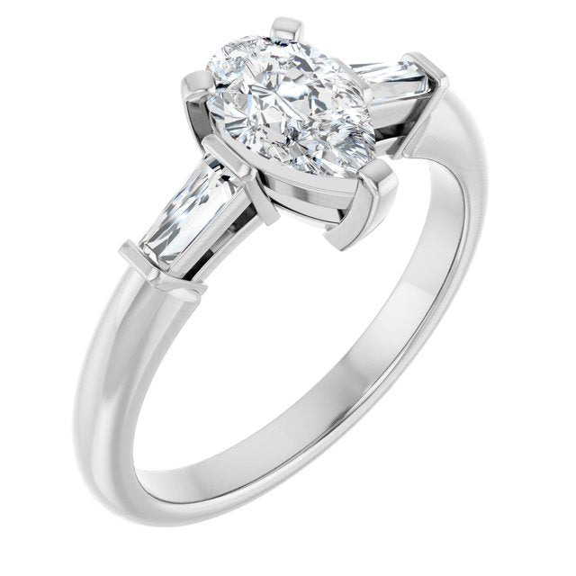 Three-Stone Engagement Ring