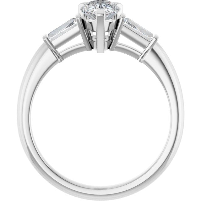 Three-Stone Engagement Ring