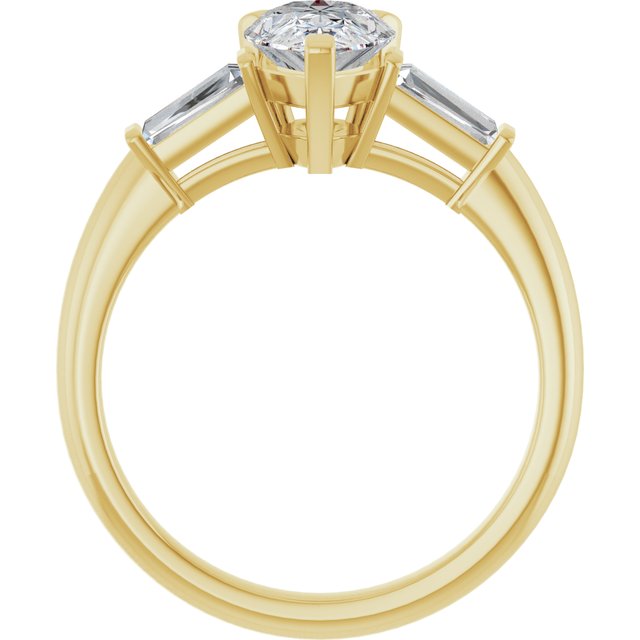 Three-Stone Engagement Ring
