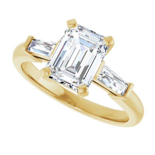 Three-Stone Engagement Ring