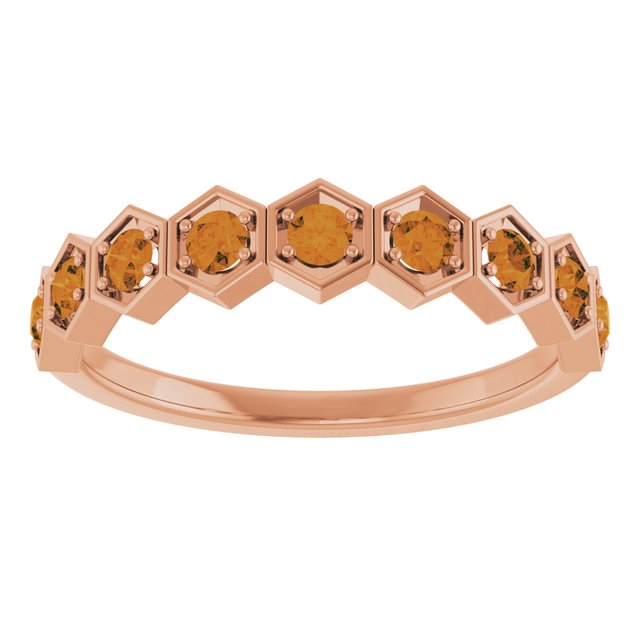 Stackable Geometric Ring