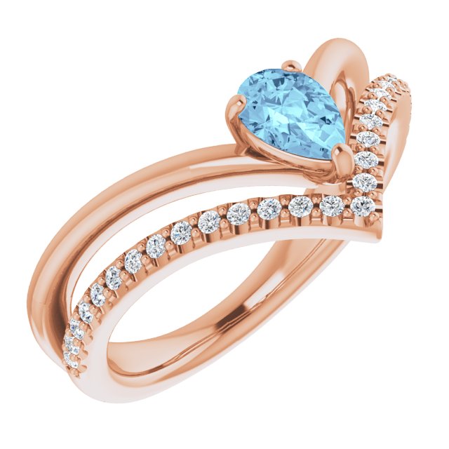 Negative Space V Ring