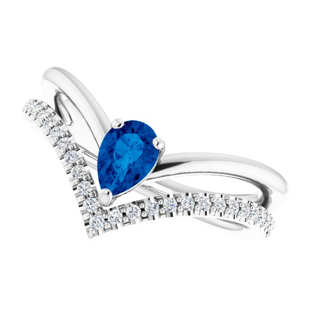 Negative Space V Ring