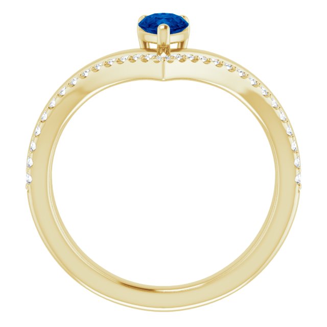 Negative Space V Ring