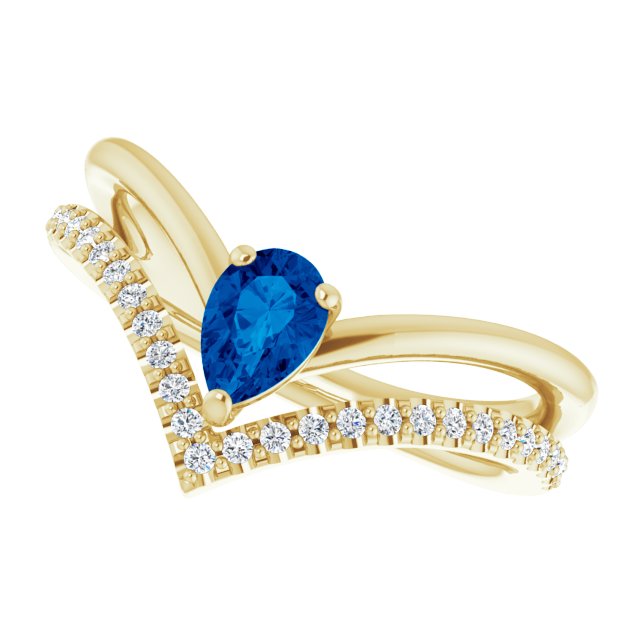 Negative Space V Ring