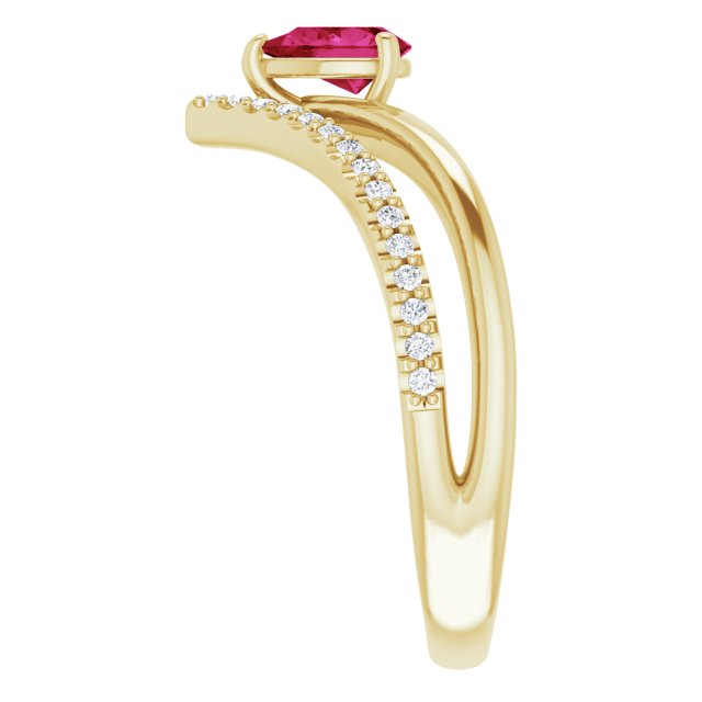 Negative Space V Ring
