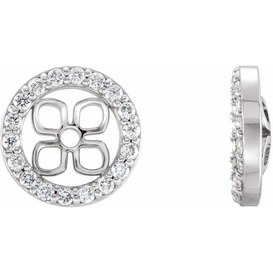 Halo-Style Earring Jackets