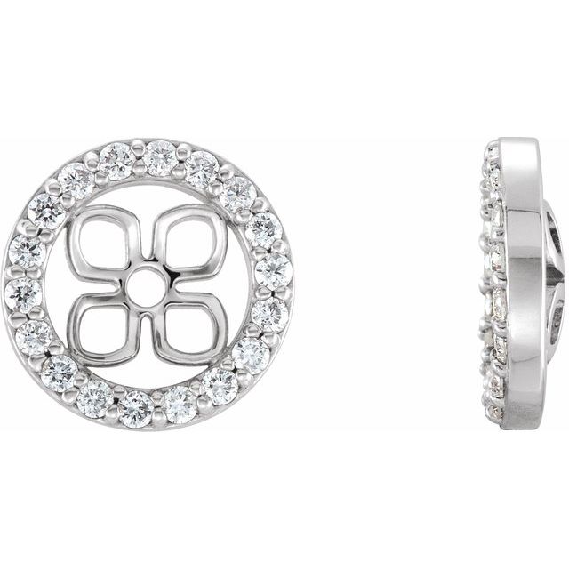 Halo-Style Earring Jackets