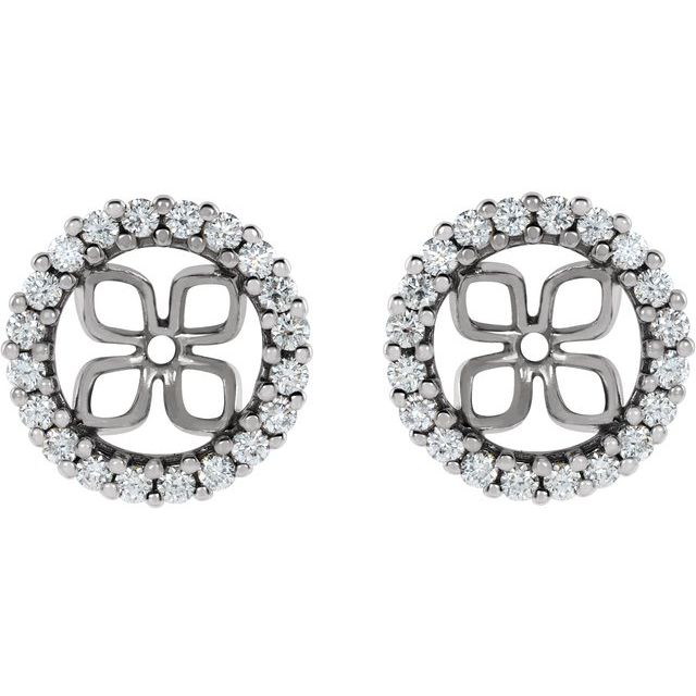 Halo-Style Earring Jackets