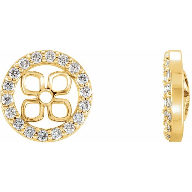 Halo-Style Earring Jackets
