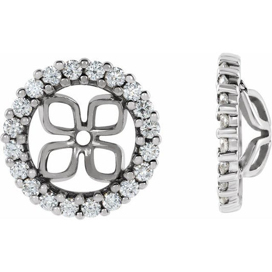 Halo-Style Earring Jackets