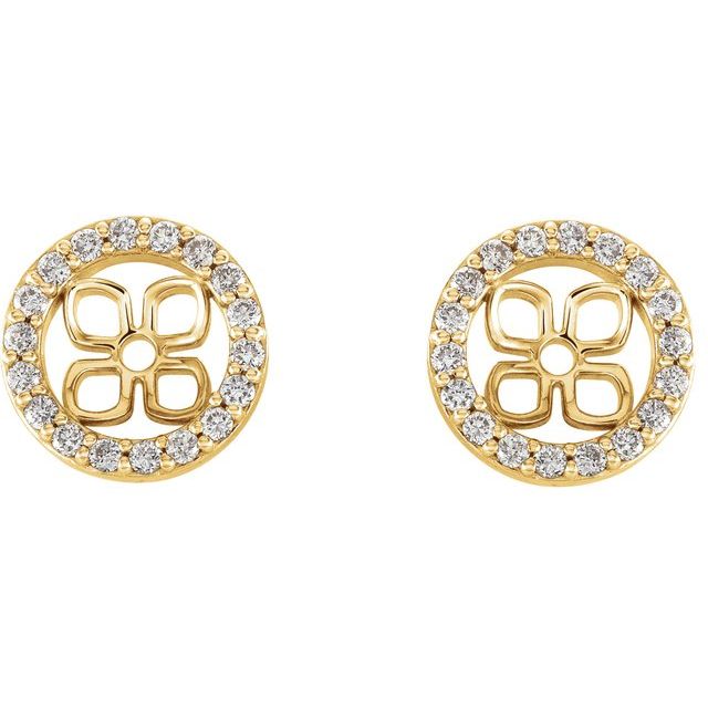 Halo-Style Earring Jackets