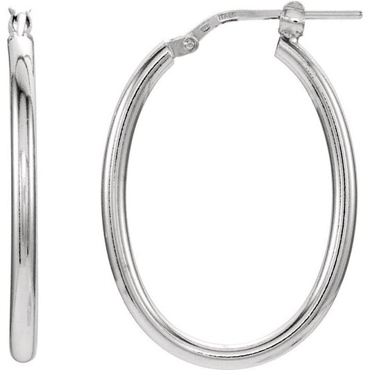 Tube Hoop Earrings