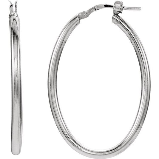 Tube Hoop Earrings