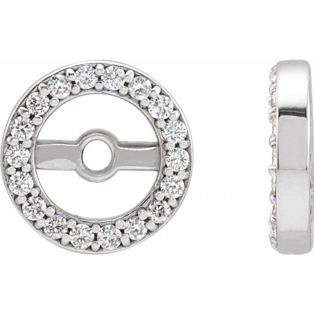 Halo-Style Earring Jackets