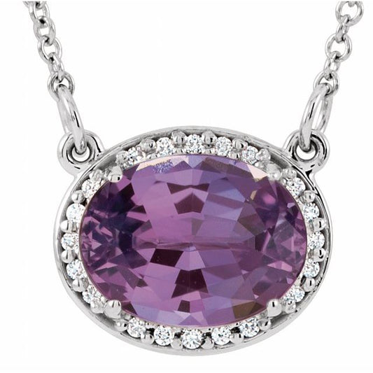 Halo-Style Necklace