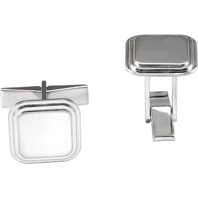 Posh Mommy? Engravable Cuff Links