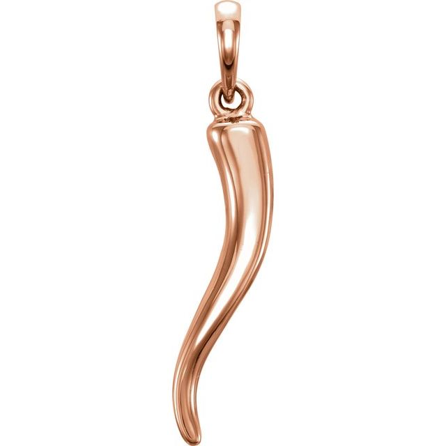Italian Horn Necklace or Pendant