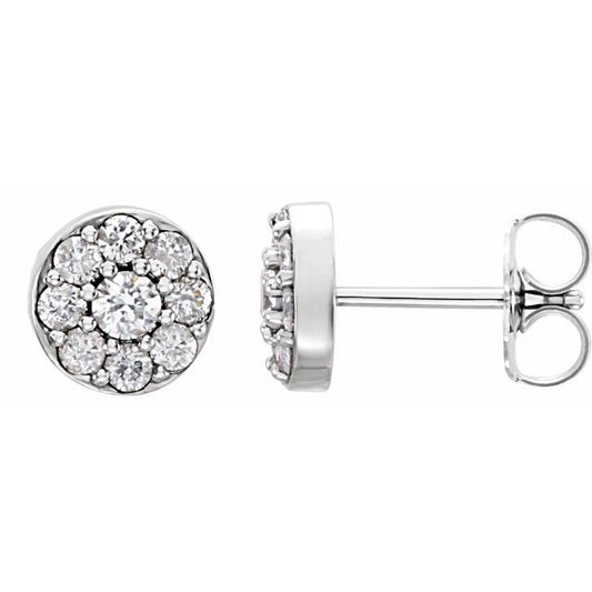 Cluster Earrings