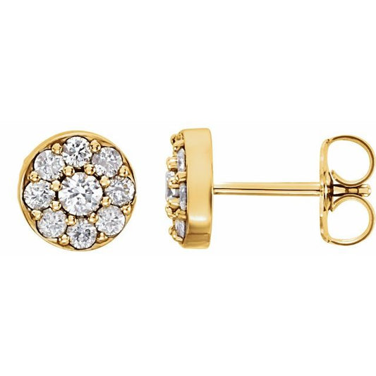 Cluster Earrings