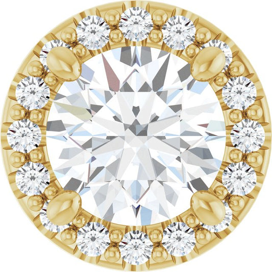 Halo-Style Pendant