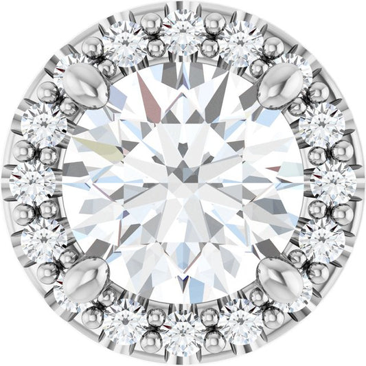 Halo-Style Pendant