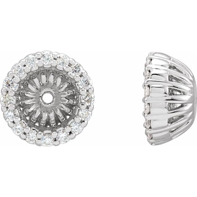 Halo-Style Earring Jackets