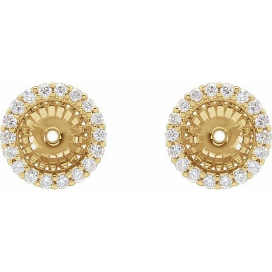 Halo-Style Earring Jackets