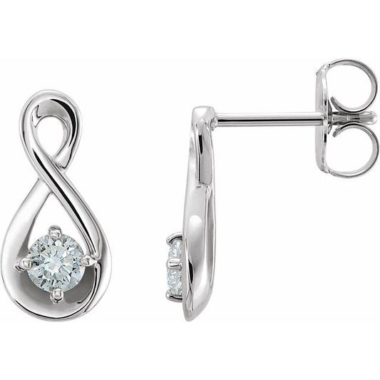 Infinity-Inspired Earrings